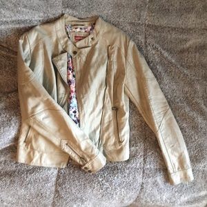 Levi Tan Leather Jacket